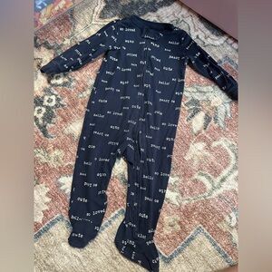 Carter's Dark Blue Kids Footie Pajama